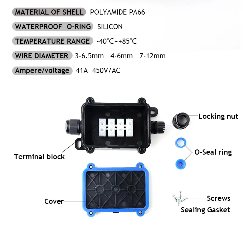 CNP-723-2T Waterproof Junction Box - JINH