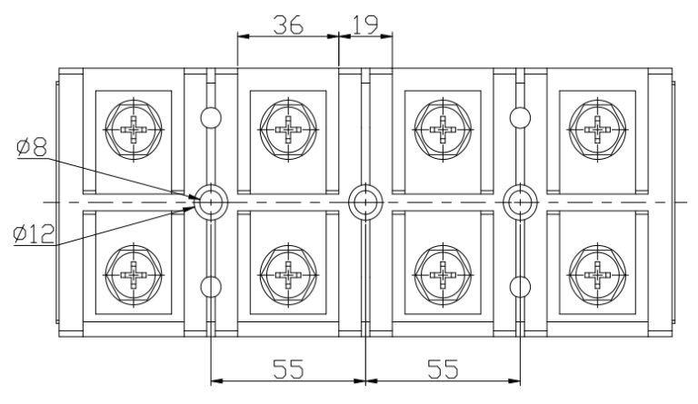 TC 3004 Barrier Terminal Block JINH TC 3004 Barrier Terminal Block JINH