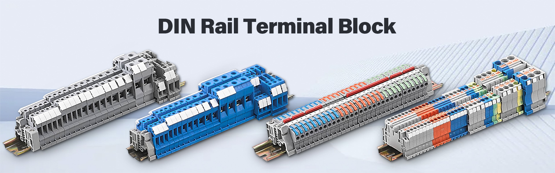 DIN rail terminal block